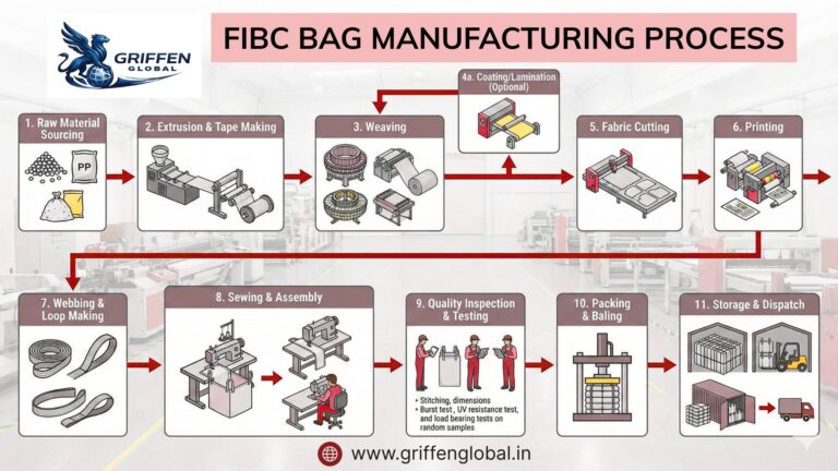 FIBC Bag Manufacturing Process – Step-by-Step Production Guide